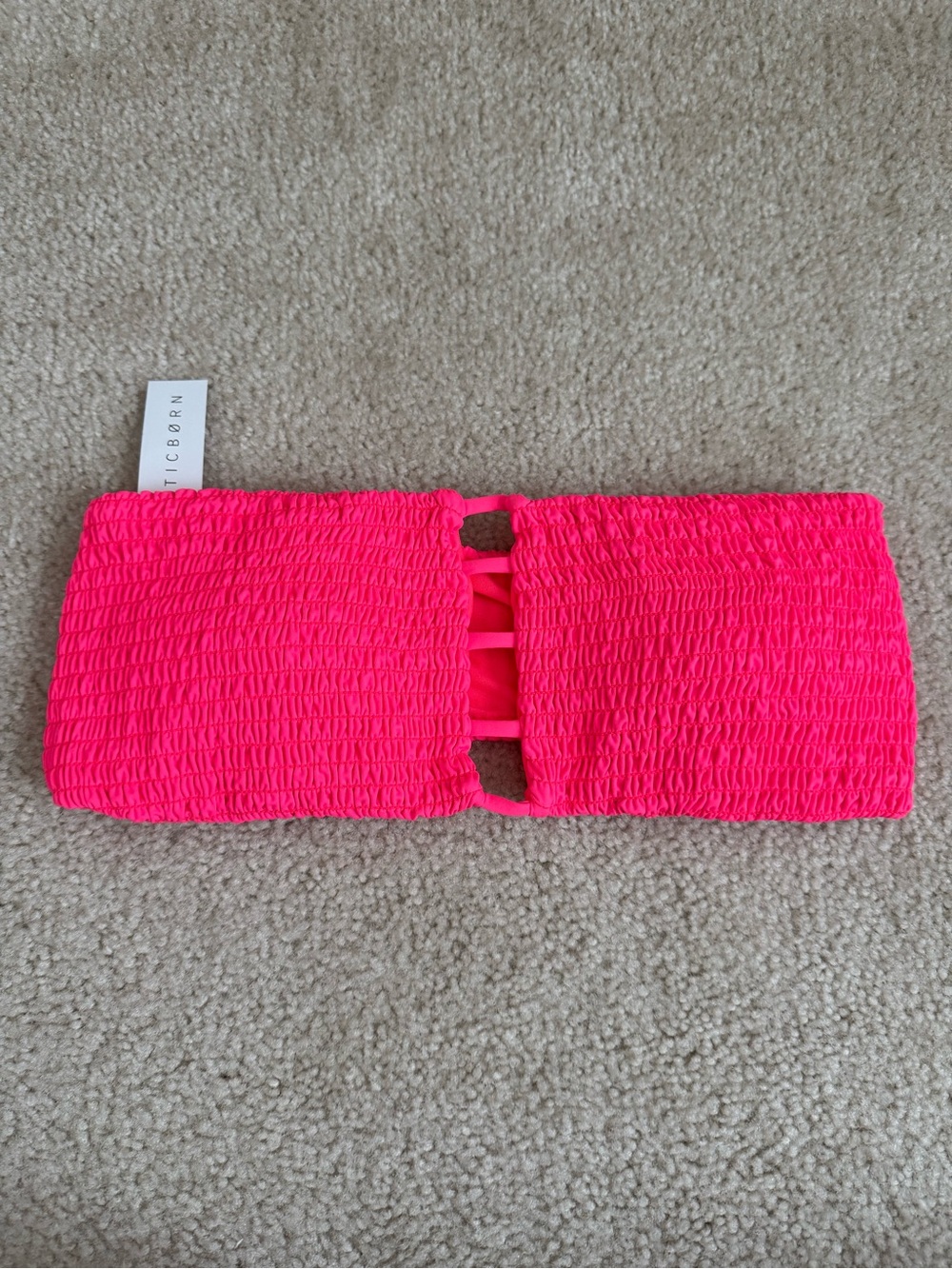 Baltic Born Bandeau Swim Bikini Top (M)